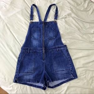 American Eagle shirt overalls
